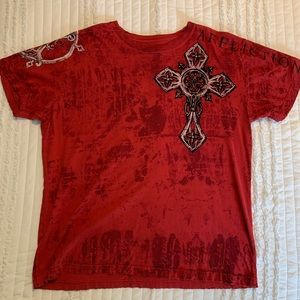 Men’s Affliction T-shirt sz L